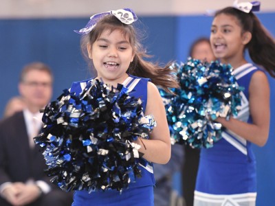 Barrera Elementary cheerleaders