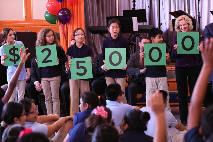 Jackson Elementary students spell award amount