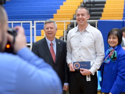 Kevin Witte with Governor Dave Heineman and First Lady Sally Ganem