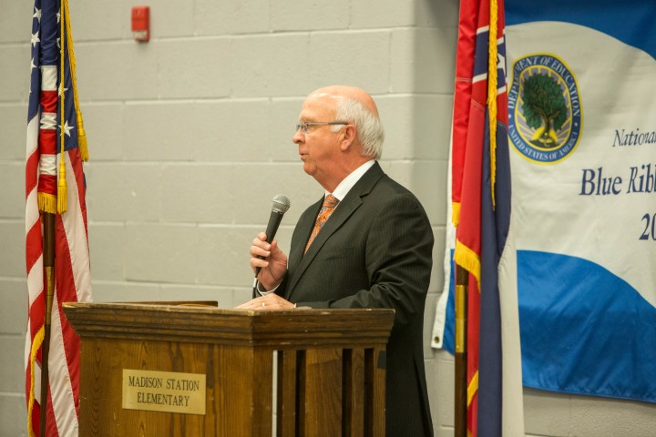 Madison County Superintendent Ronnie McGehee