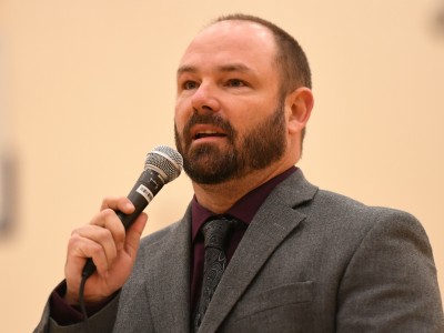 Thermopolis 2017 district superintendent Dustin Hunt