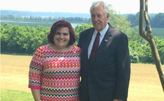Angela Malone with Rep Hoyer 720x480 2
