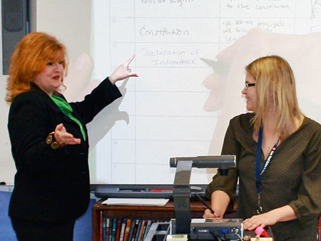 TAP focuses on teaching everyone, from the leadership team to the students, to think.