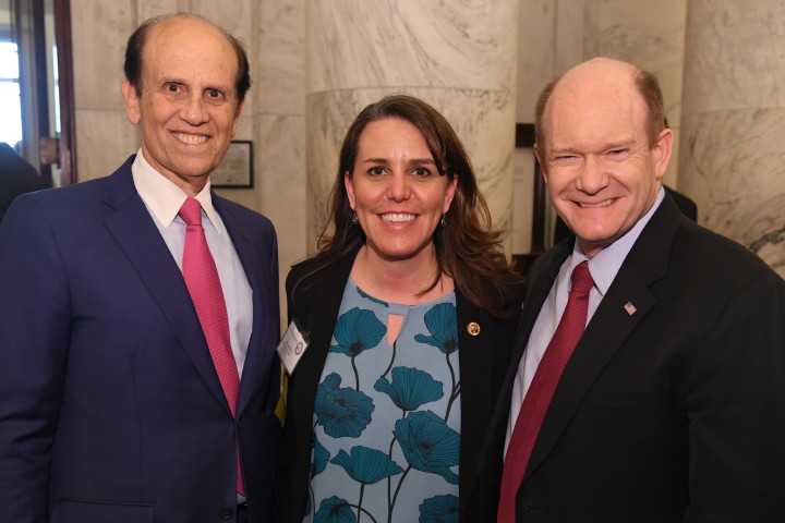 2018 CR Mike Milken Tami Lunsford Chris Coons DE