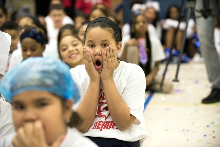 2018 Carteret student surprised