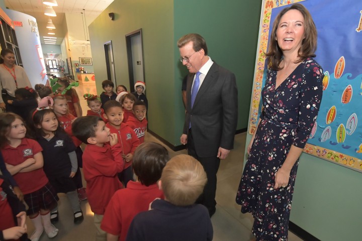 2018 Henderson Lowell Milken Wendy Shirey school tour