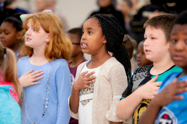 2018 Kingsland pledge of allegiance