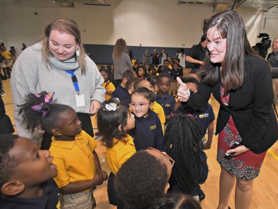 2018 Nashville Shelly Gaughan Candice McQueen students