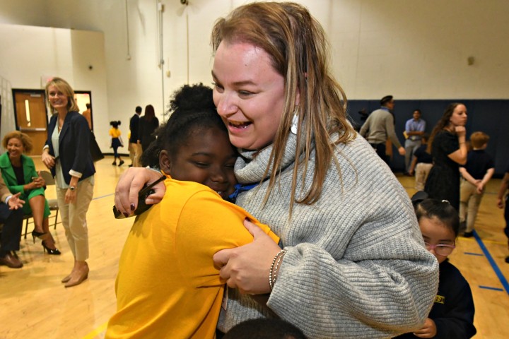 2018 Nashville Shelly Gaughan student hug