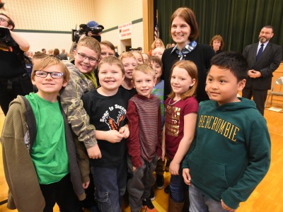 2018 Somerset Katherine Bobby students