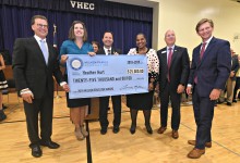 2018 Vestavia Hills Heather Hurt dignitaries check