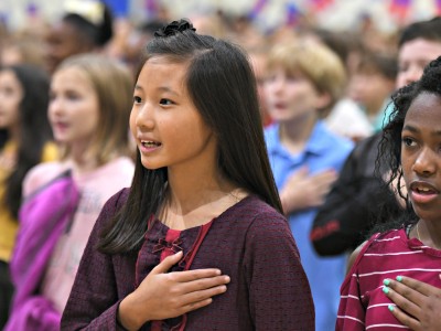 2018 Vestavia Hills pledge of allegiance