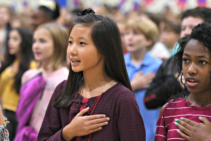 2018 Vestavia Hills pledge of allegiance