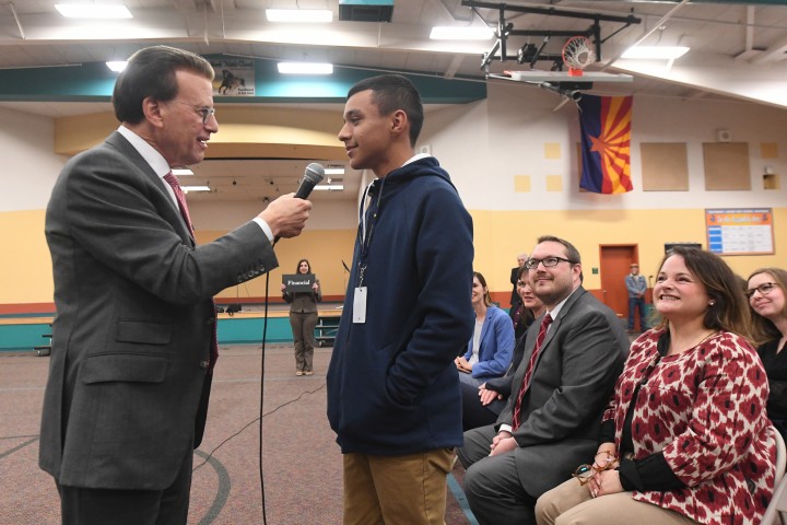 2019 AZ Lowell Milken student 2