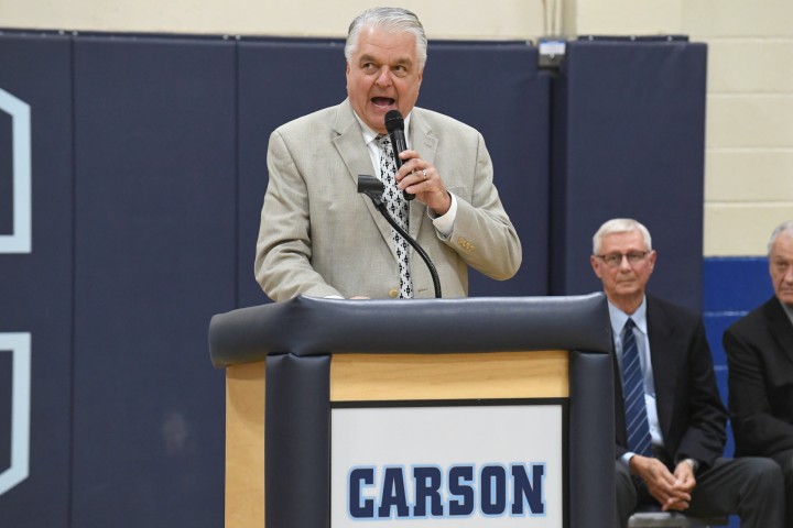 2019 Carson City governor Steve Sisolak