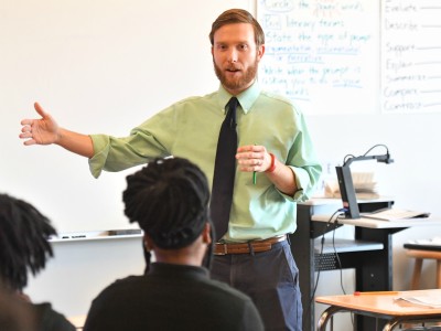 2019 LA Habans Steven Gamache classroom