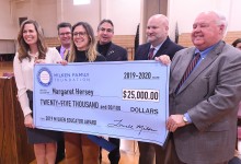 2019 MA Margaret Hersey check