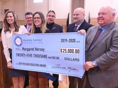 2019 MA Margaret Hersey check