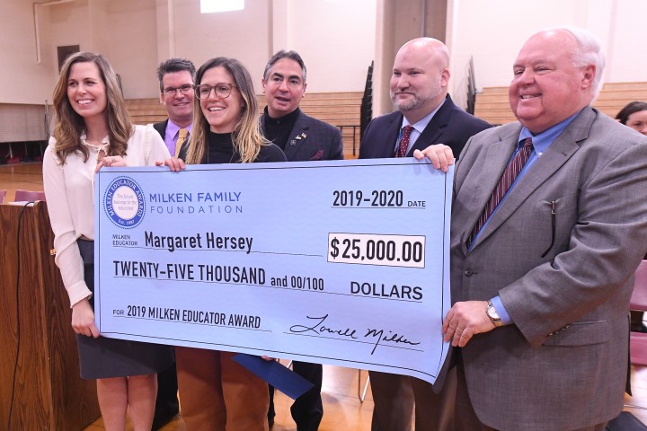 2019 MA Margaret Hersey check