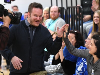 2019 MI Nick Peruski high five