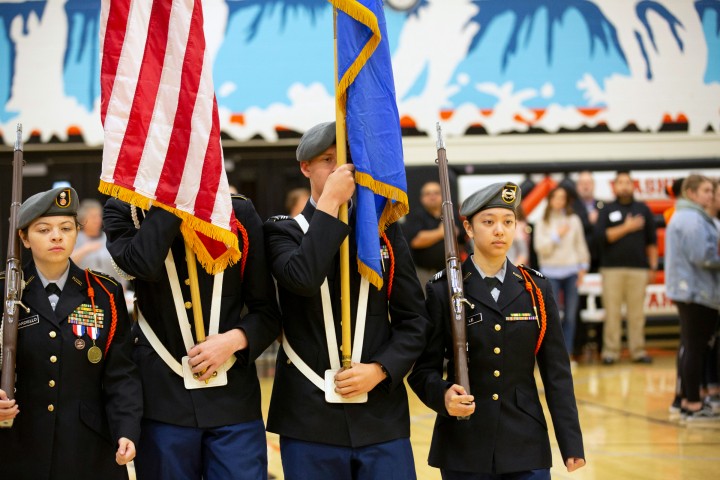 2019 SD color guard