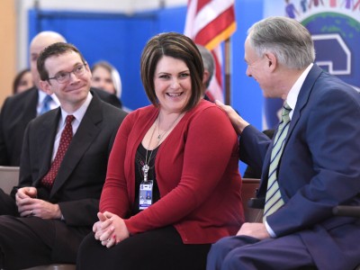 Amber Simpson Mike Morath Governor Greg Abbott