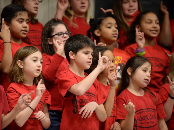 Amy Sanislowski Honor Choir