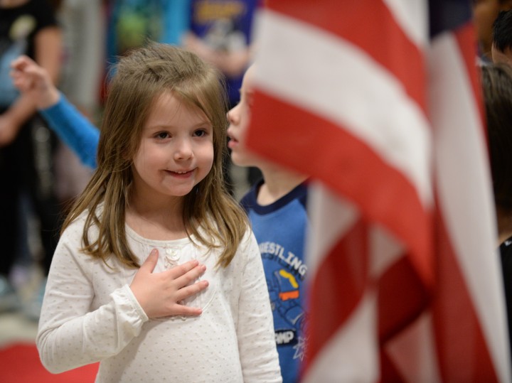 Amy Sanislowski Pledge of Allegiance