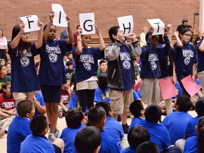 Ana Gutierrez students fight song