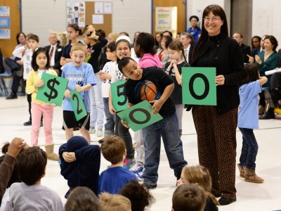 Angie Wytovich 25000 prize check