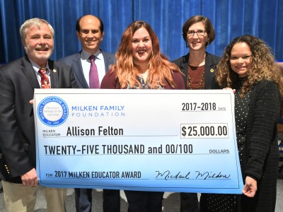Annapolis 2017 Allison Felton check veterans
