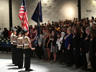 Annapolis 2017 pledge of allegiance