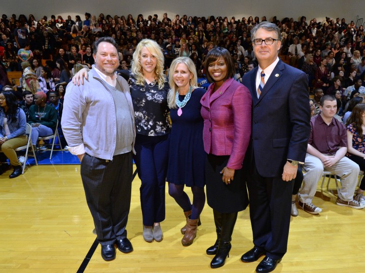 Ayres Miranda with veteran Milken Educators