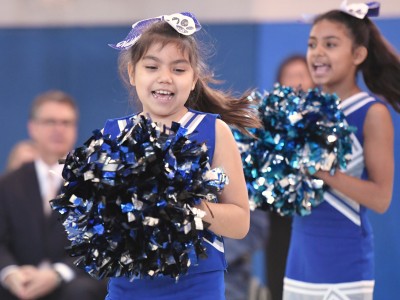 Barrera Elementary cheerleaders