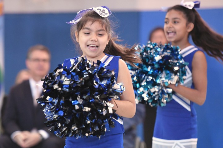 Barrera Elementary cheerleaders