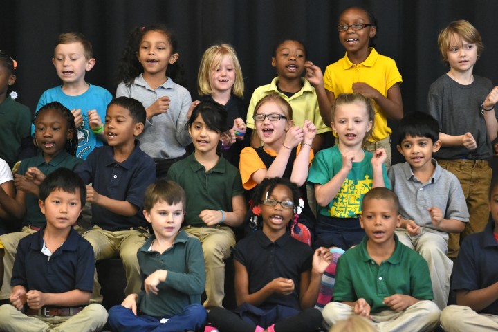 Battle Academy students perform song