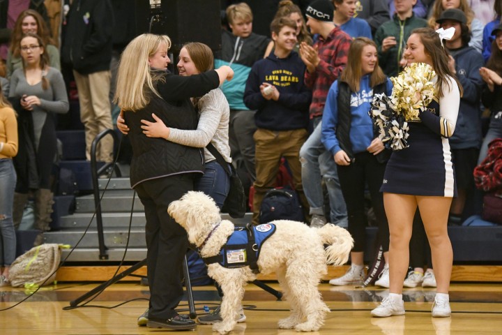 Bend 2017 Andria Lindsey daughter therapy dog