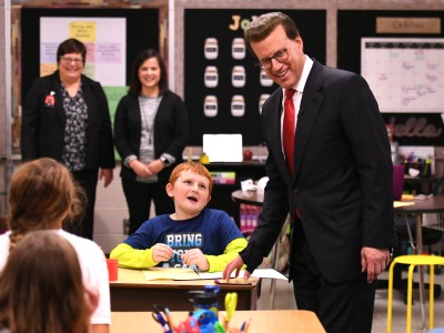 Berryton 2018 Lowell Milken classroom