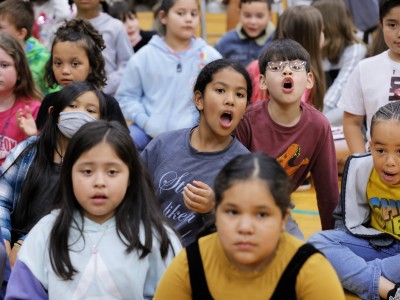 Black Fox students excited 2