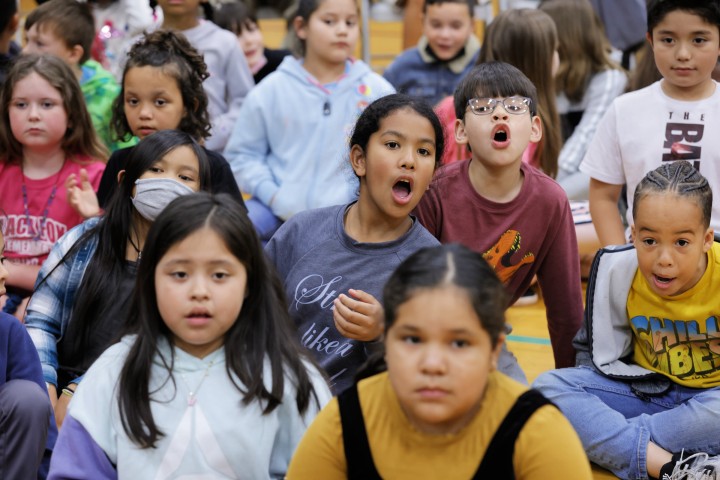 Black Fox students excited 2