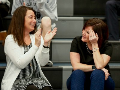 Bluffton 2017 Erin Reichert reaction 2