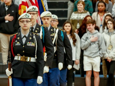 Bluffton 2017 honor guard