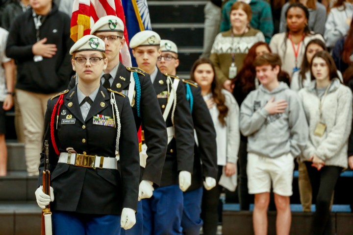 Bluffton 2017 honor guard