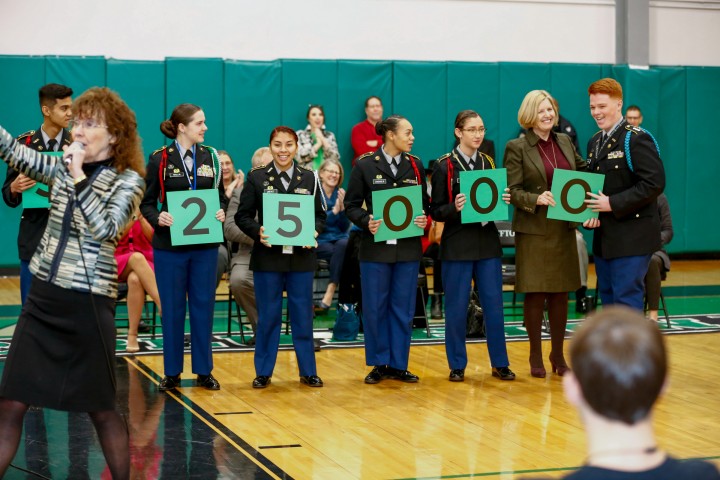 Bluffton 2017 students spell 25000