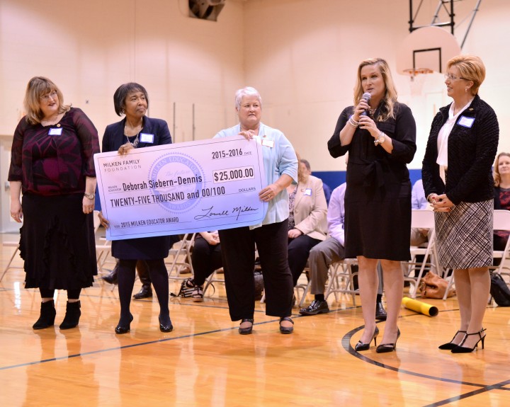 Bode Middle Milken Educator veterans