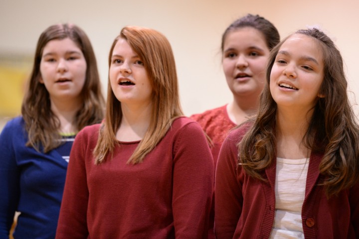 Bode Middle choir