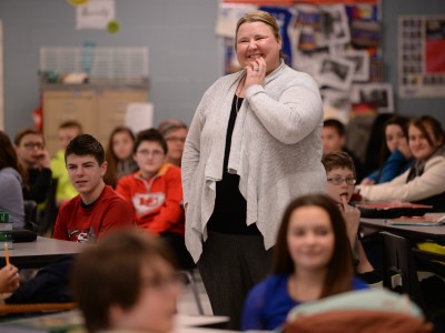 Bode Middle classroom