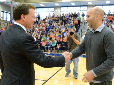 Brad LeDuc and Lowell Milken