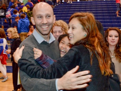 Brad LeDuc and students