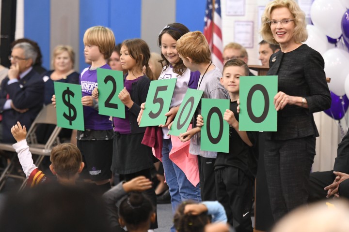 Brougham students spell award amount